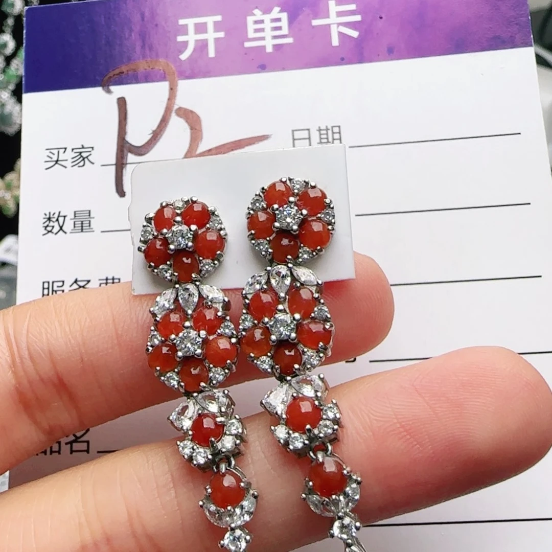 银S925镶嵌手链翡翠张****）