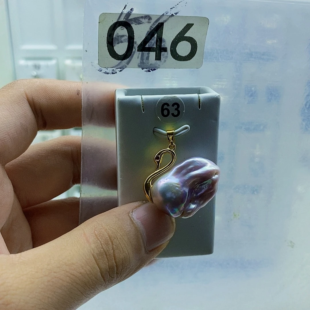 合金淡水珍珠颈饰