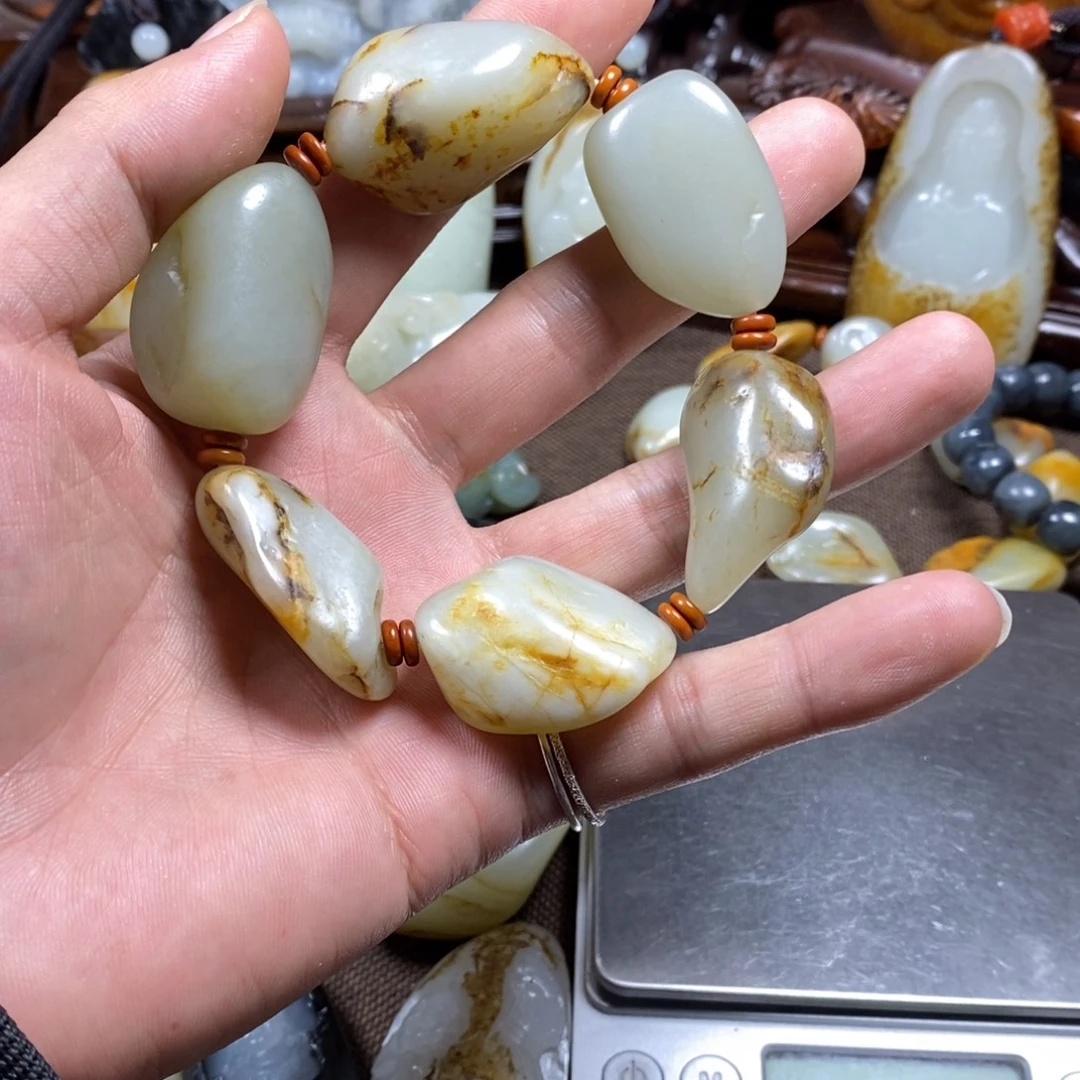 平***福和田玉未镶嵌挂件