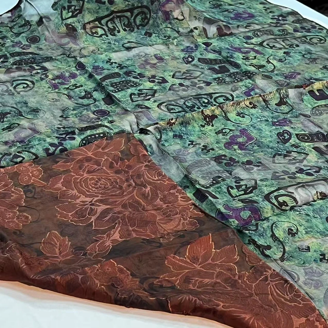 【110香云纱方巾-XYS-110-W-9223】剪花106cm