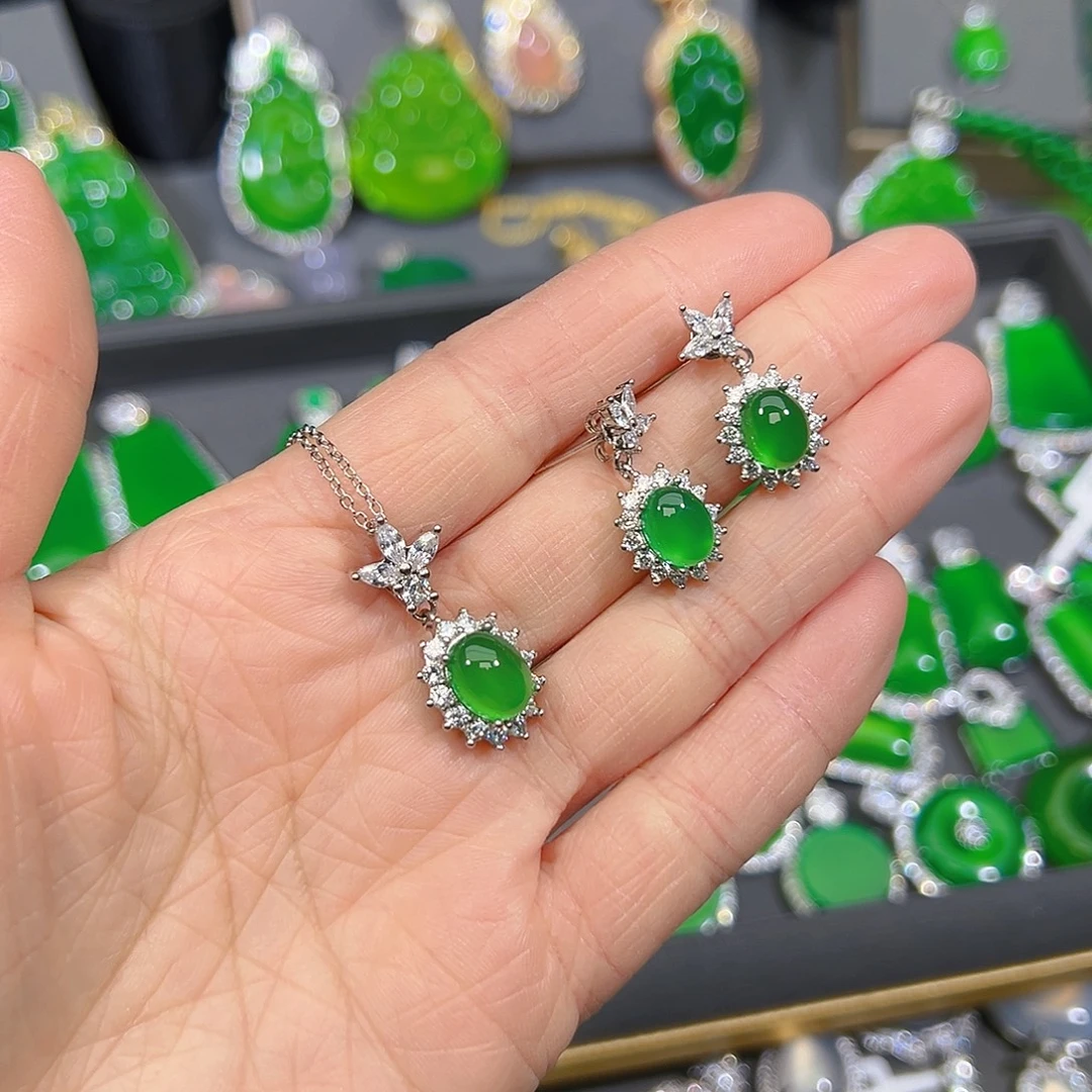 玛瑙/玉髓合金颈饰