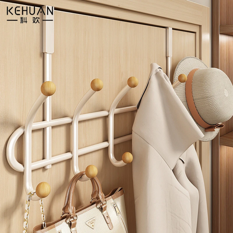 门后挂钩强力承重挂衣钩免打孔挂衣架壁挂墙上书包帽子钥匙收纳架