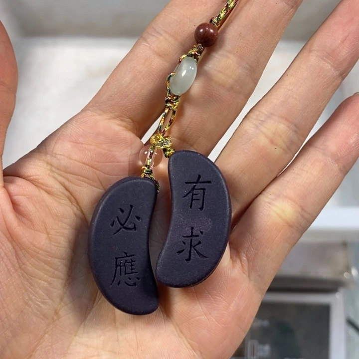 泥塑九紫金丹圣杯一对（有求必应）