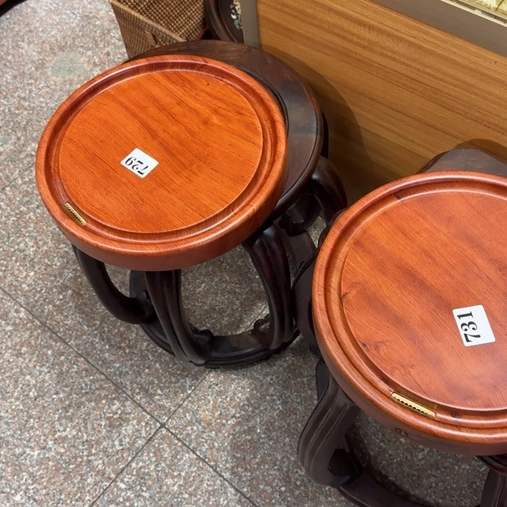 大果紫檀（缅甸花梨）花梨木圆茶板