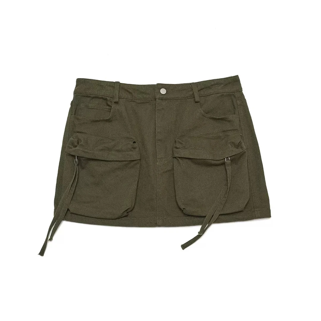 JOUOCOKO｜25AW 秋冬复古工装短裙