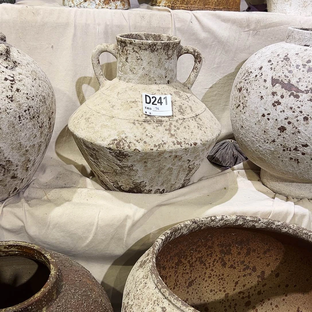 g***古瓶D241高29口9陶瓷花瓶无孔