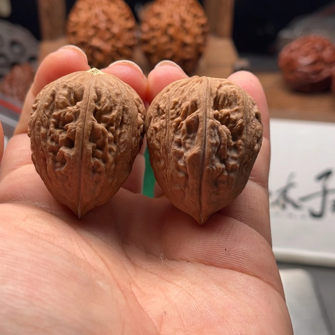 文玩核桃把件关东木子家楸大胖78