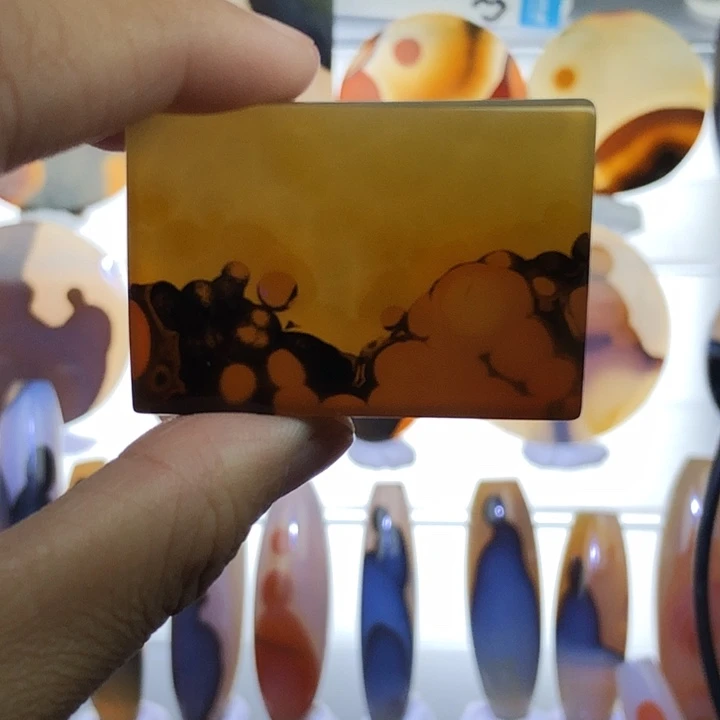 查罗石未镶嵌珠宝半成品35