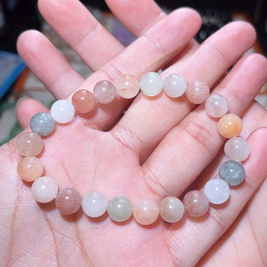 水晶手链未镶嵌349号多样性发一  8+