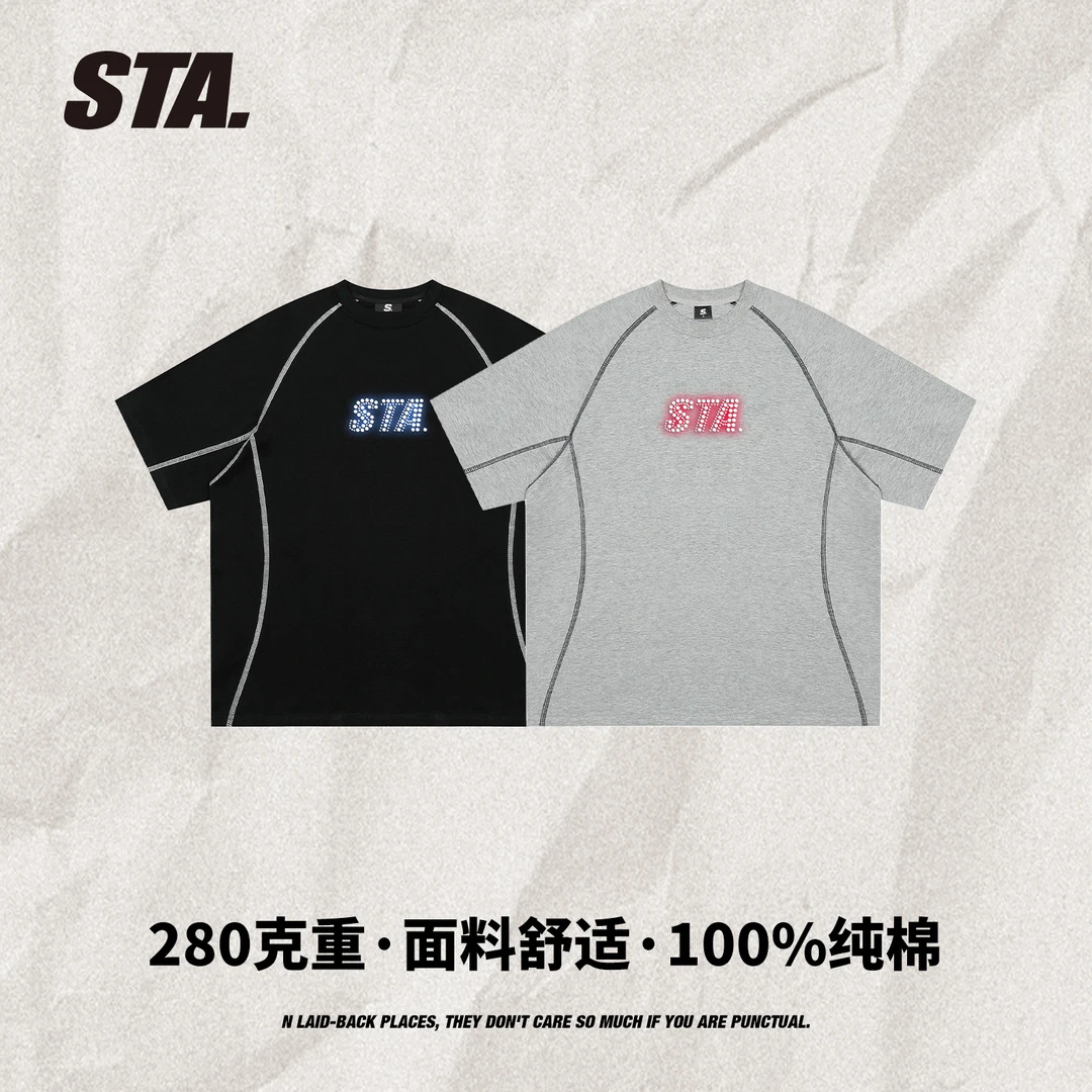 STA男装潮牌短袖T恤