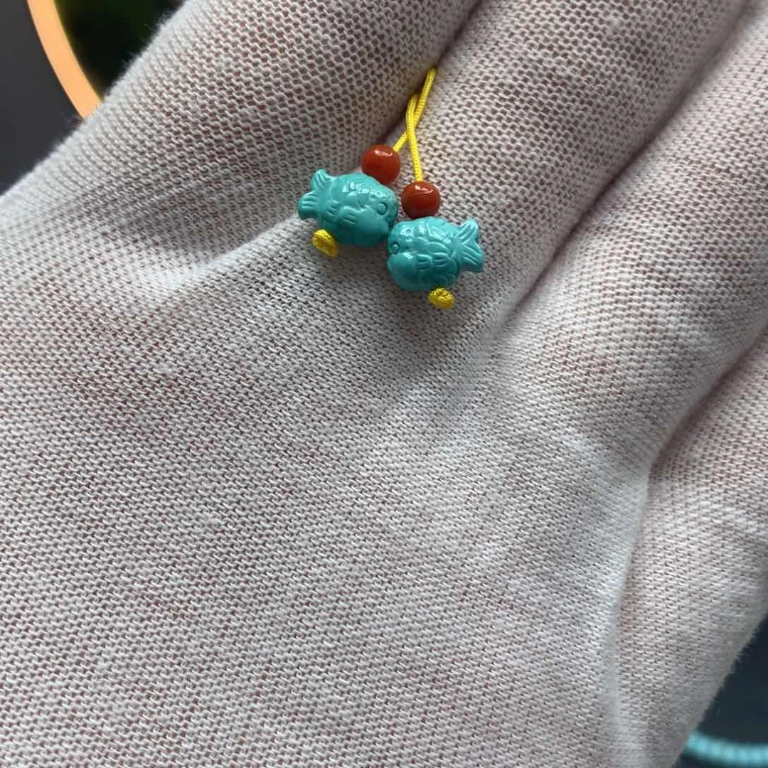 绿松石挂件未镶嵌