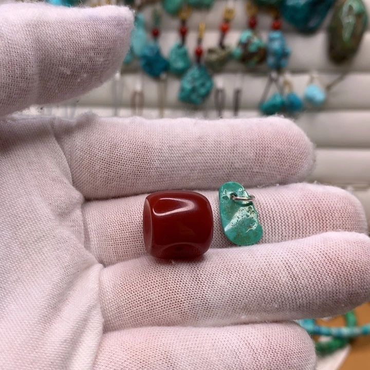 薰***草玛瑙/玉髓原矿未镶嵌