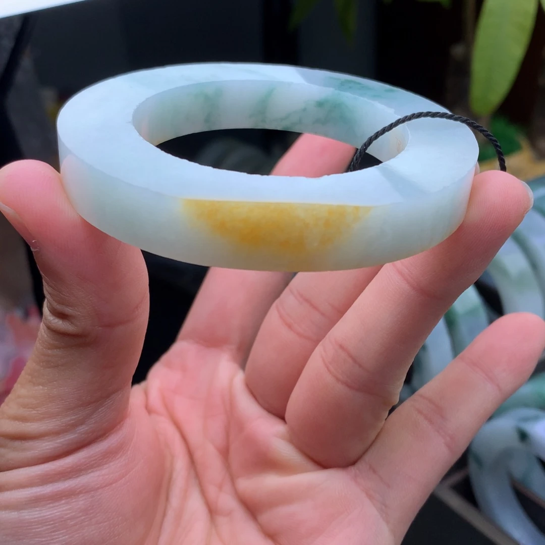 未镶嵌手镯定制翡翠定制手镯