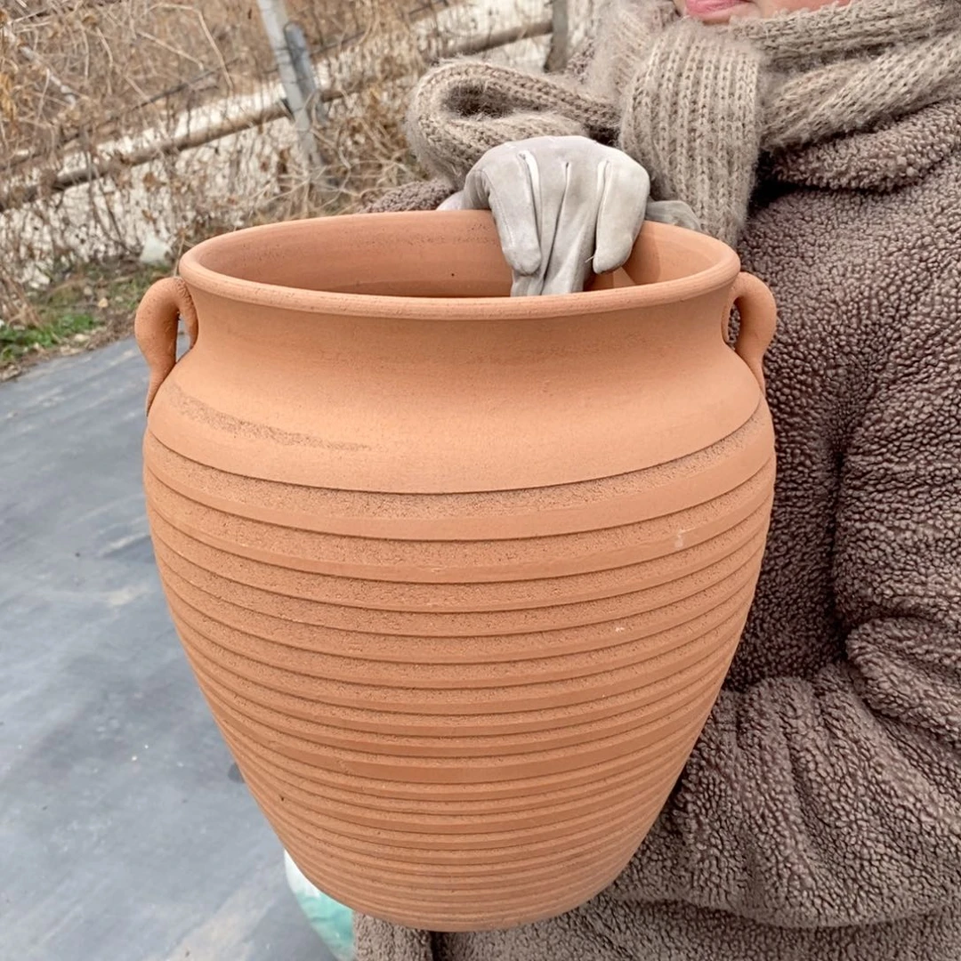 红陶口25高31～～～