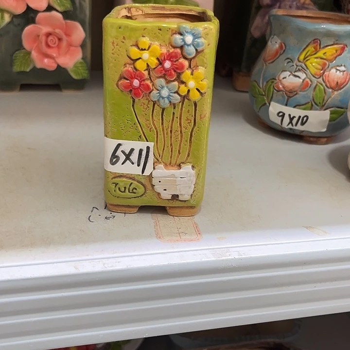 粗陶材质多肉花盆