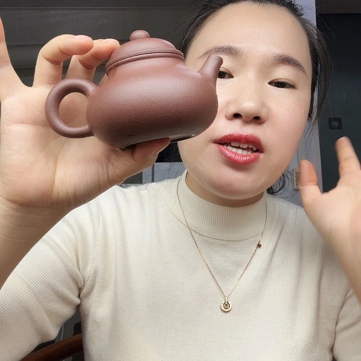 紫砂茶壶原矿半手工紫泥容天200cc