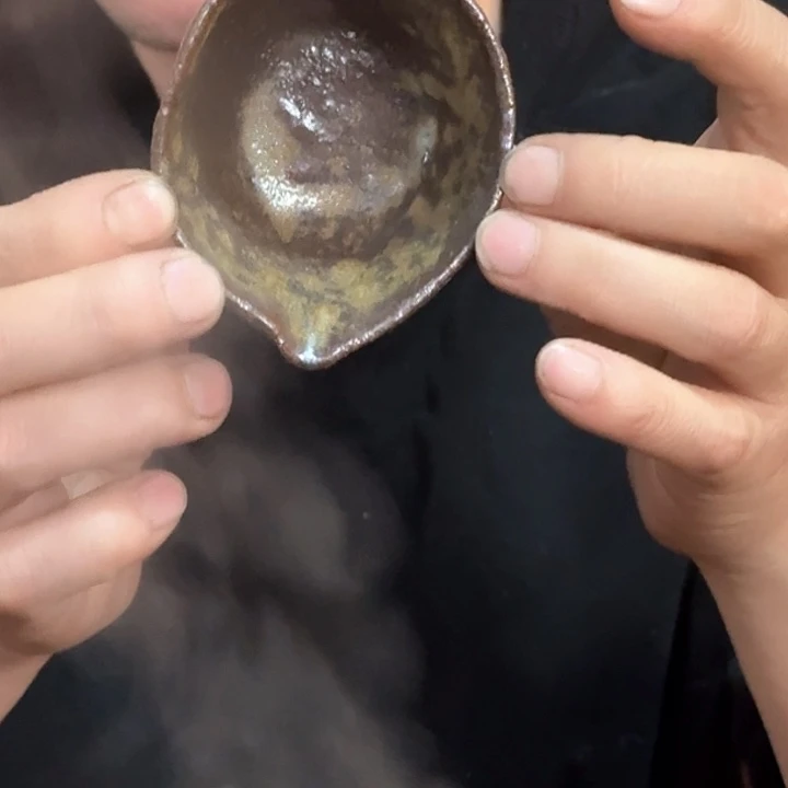 手工手捏茶具套装