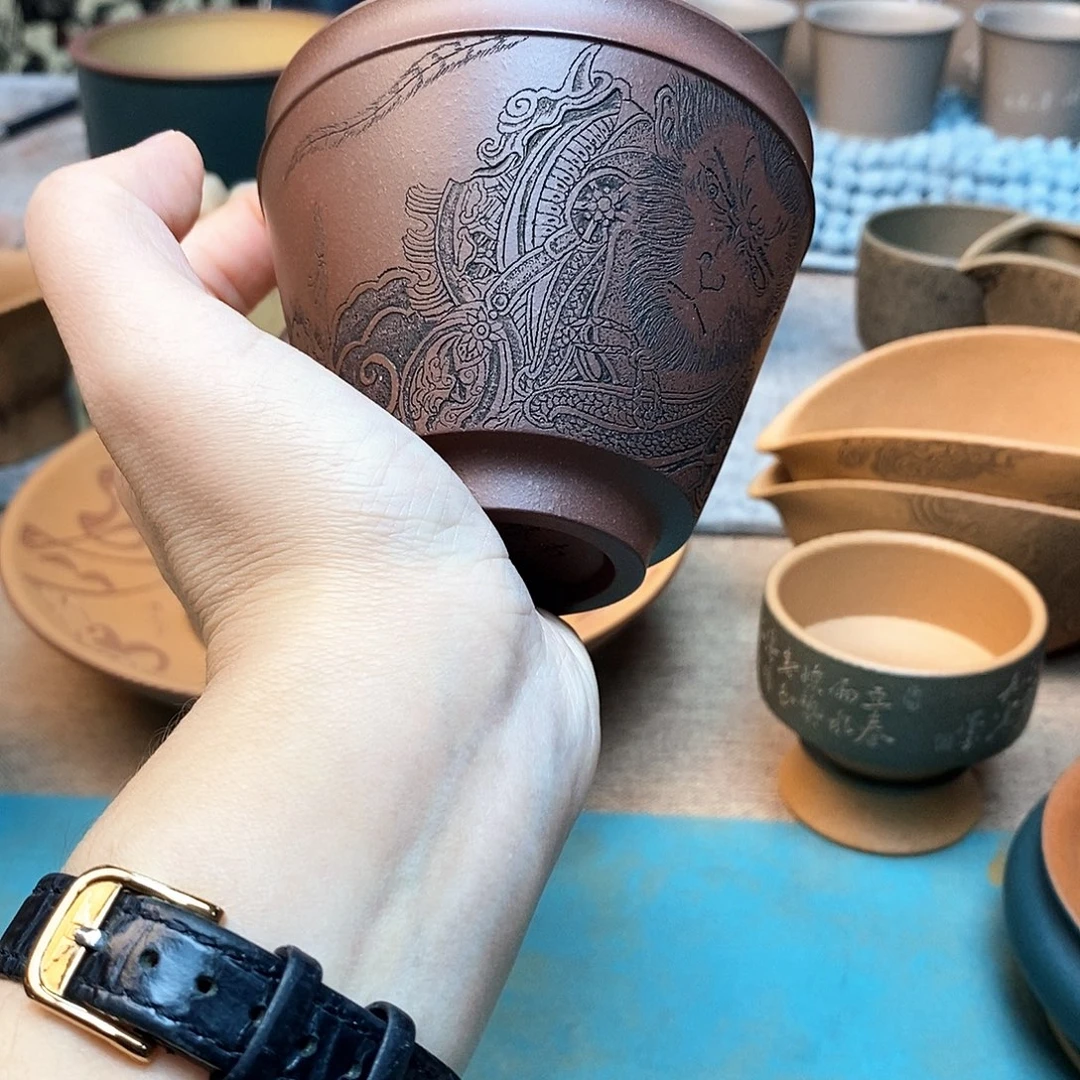 茶杯紫砂宜兴紫砂杯