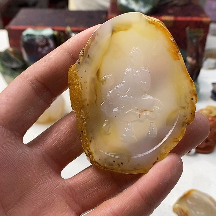 未镶嵌颈饰玛瑙/玉髓