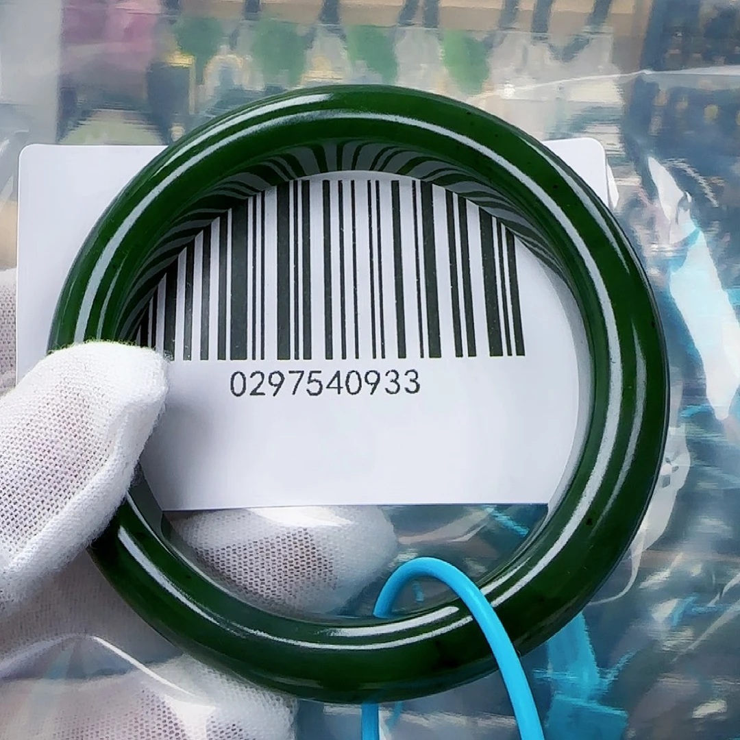 和田玉手镯未镶嵌包容56.9