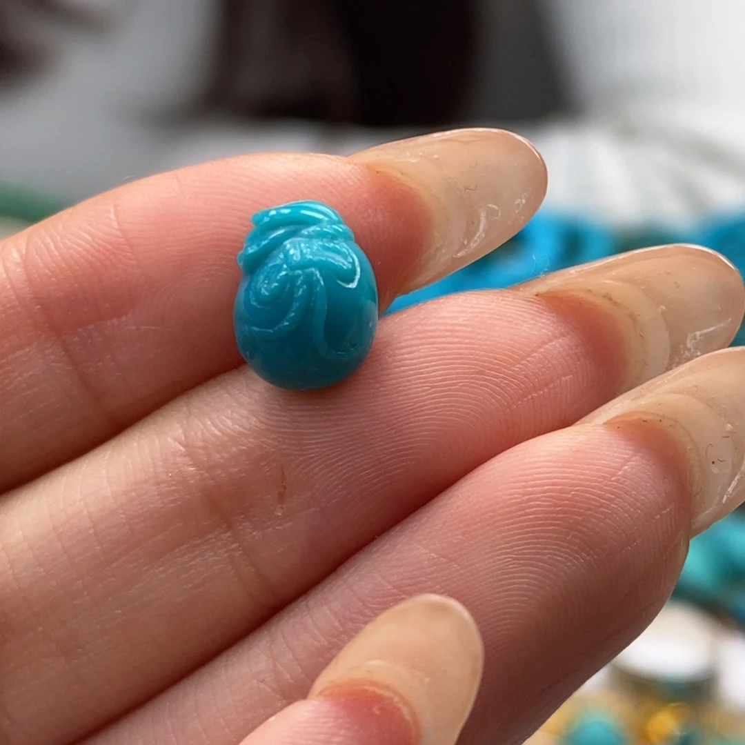 未镶嵌绿松石挂件