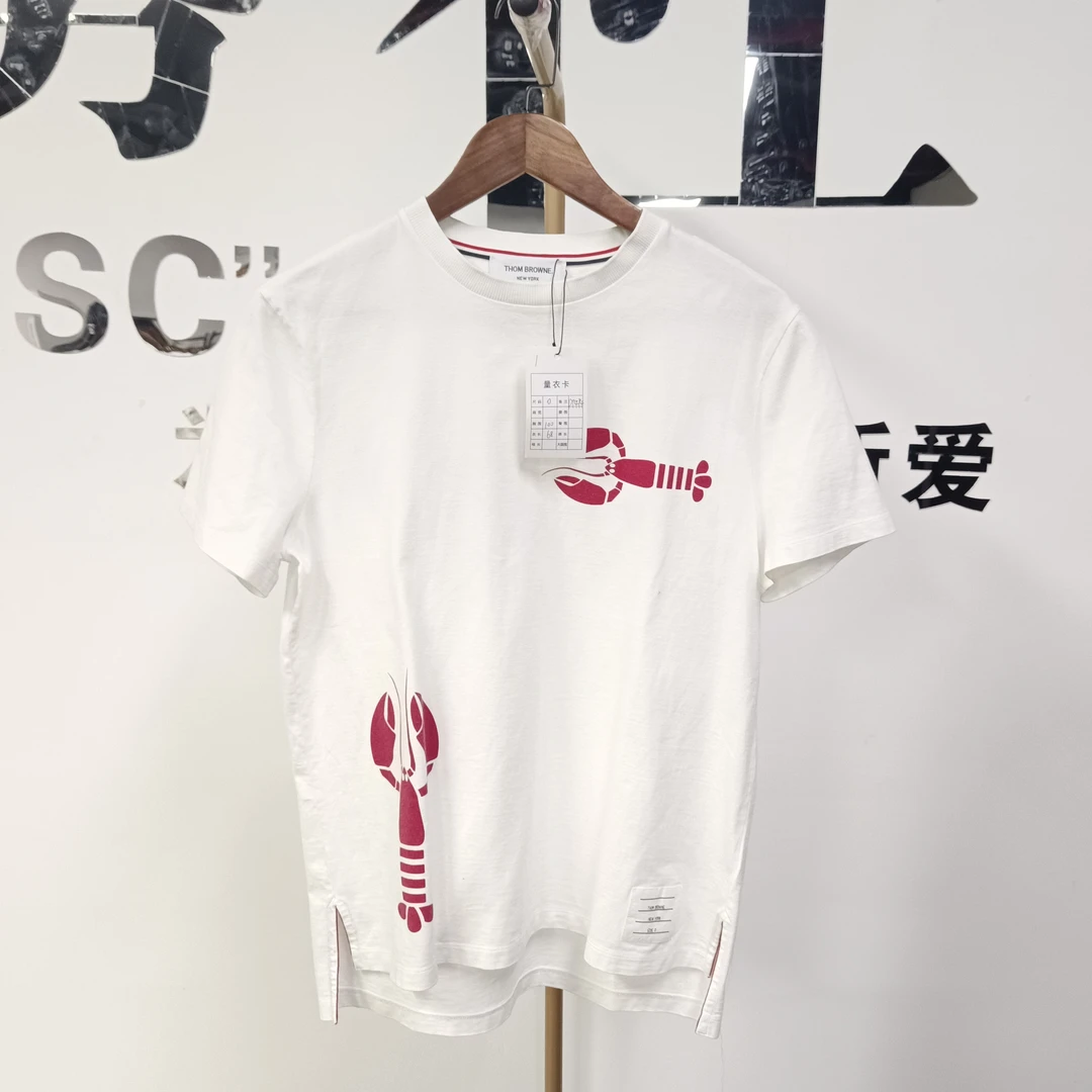 99新 THOMBROWNE Tb龙虾短袖0 衣长68 胸围100编码1