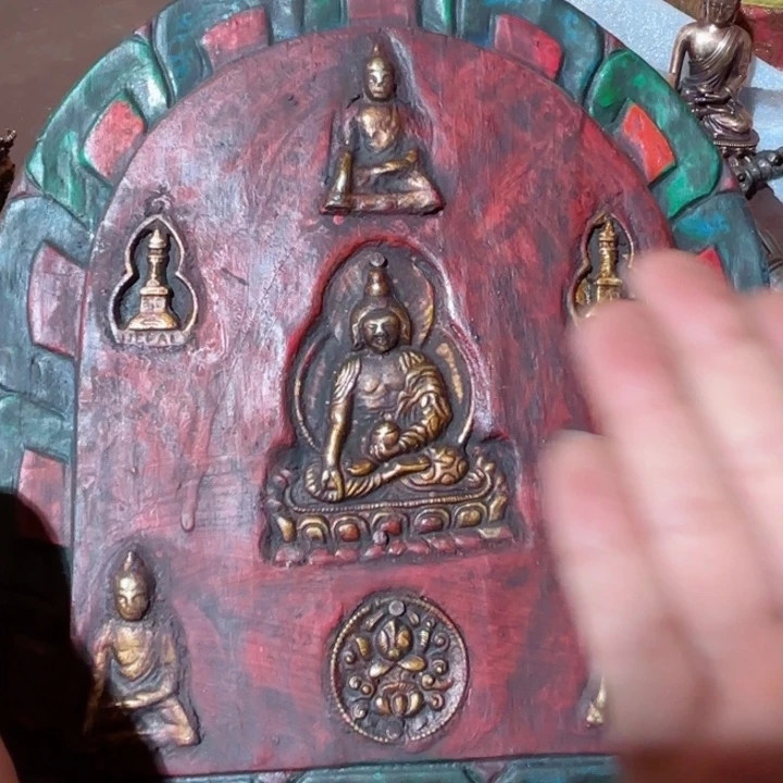 风****堂铜星月菩提挂件菩提