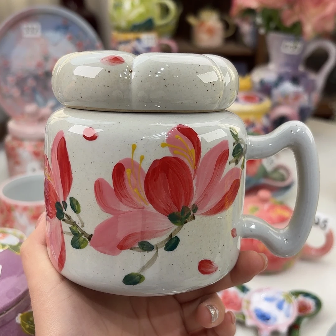 景德镇手绘高温釉下彩陶瓷茶具