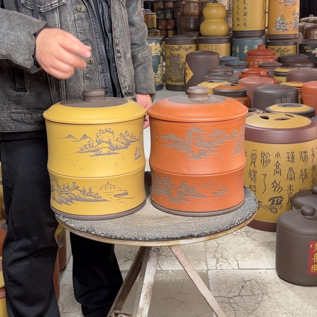 紫砂茶叶罐茶叶罐