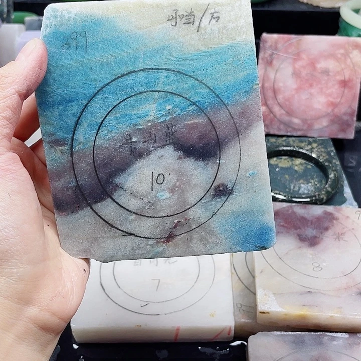 石英质玉手镯未镶嵌定制