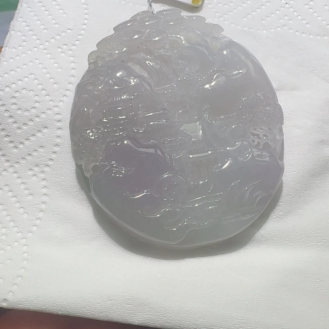 翡翠未镶嵌颈饰吊坠