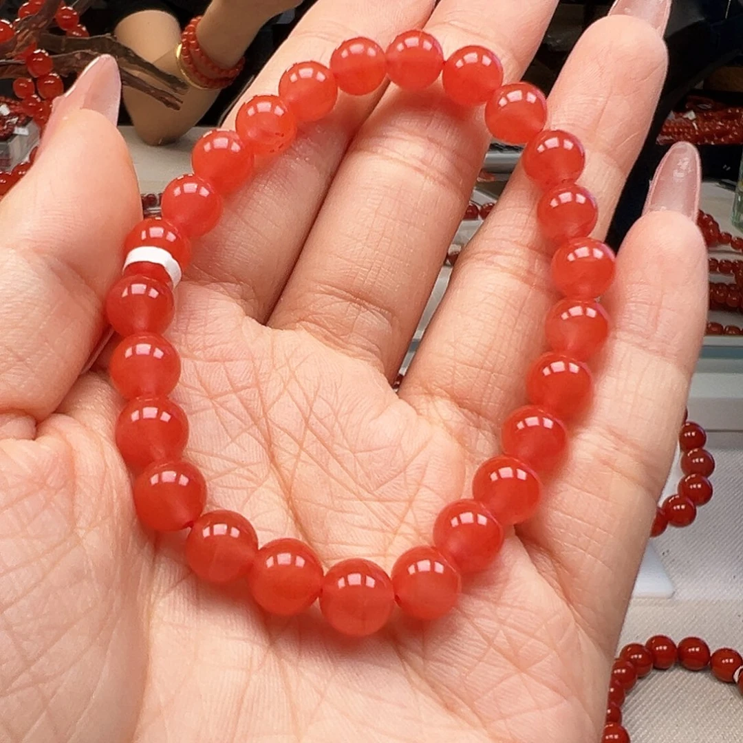 未镶嵌手链南红玛瑙