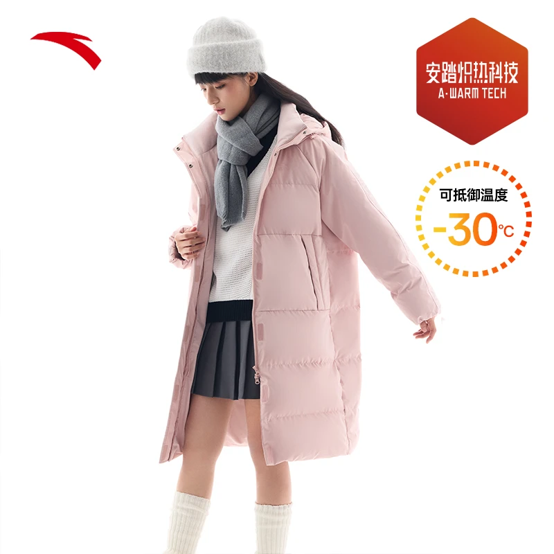 【董先生专享】安踏速暖羽绒丨长裤休闲运动羽绒服连帽羽绒服2