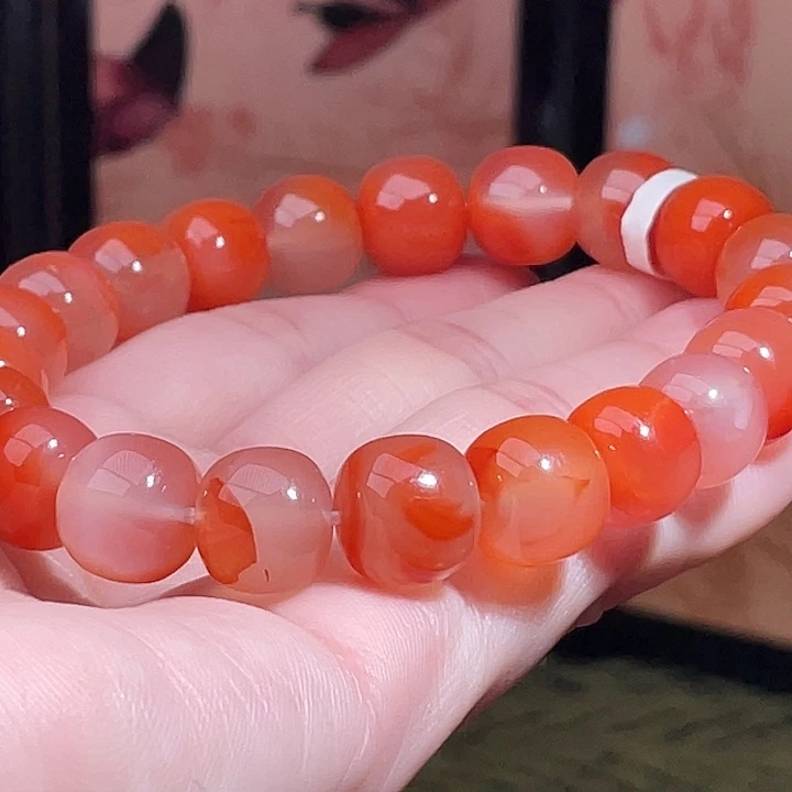 南红玛瑙合金手链51494