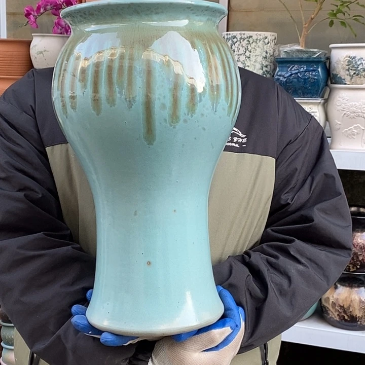 紫砂花盆口20高38福利