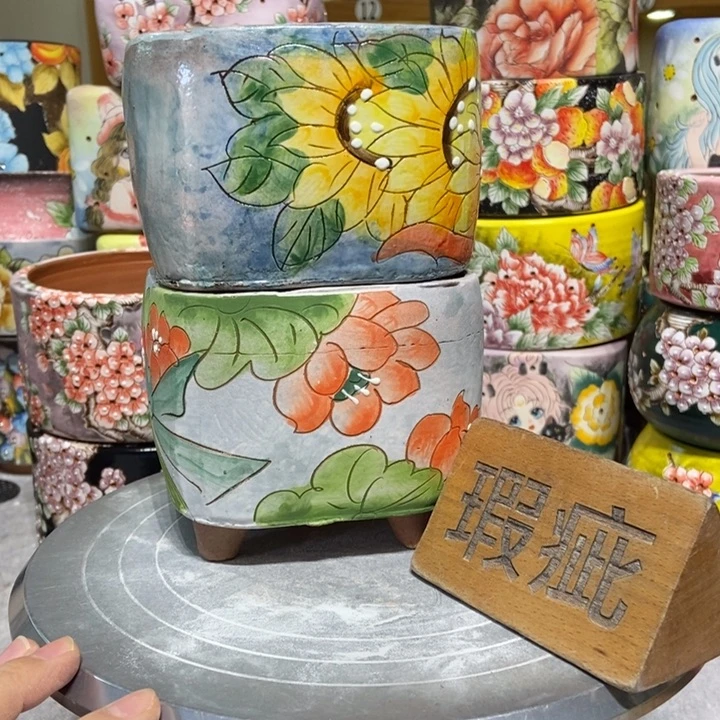 景德镇艺术手绘作品