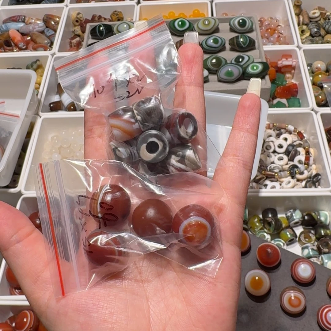 未镶嵌玛瑙/玉髓珠宝半成品