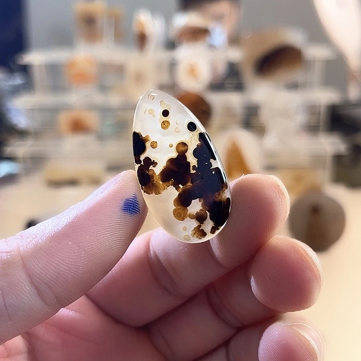 玛瑙/玉髓未镶嵌吊坠(不含链)