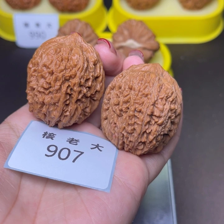把件文玩核桃大蒜头37.907 49克
