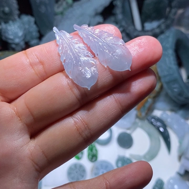 定制翡翠未镶嵌毛