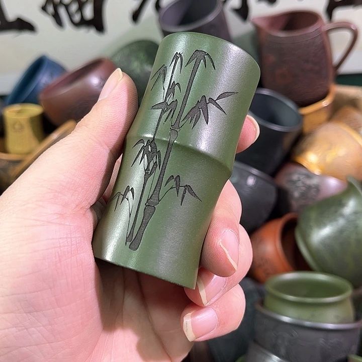 茶杯紫砂全手工紫砂主人杯