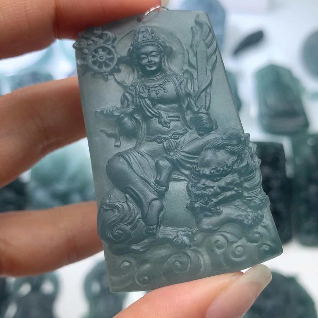 定制翡翠未镶嵌毛货不退不换