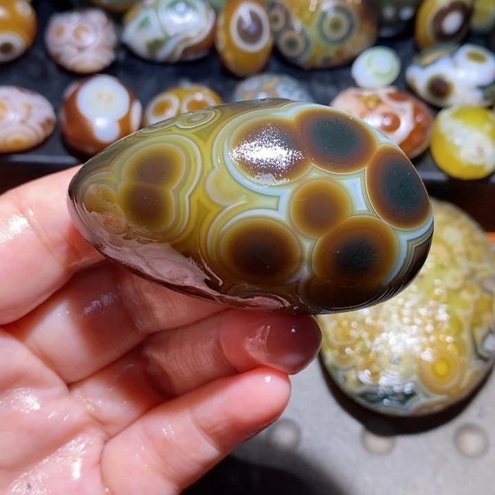 未镶嵌玛瑙/玉髓珠宝半成品30