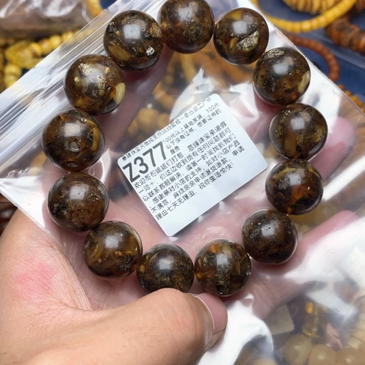 琥珀未镶嵌珠宝奇石
