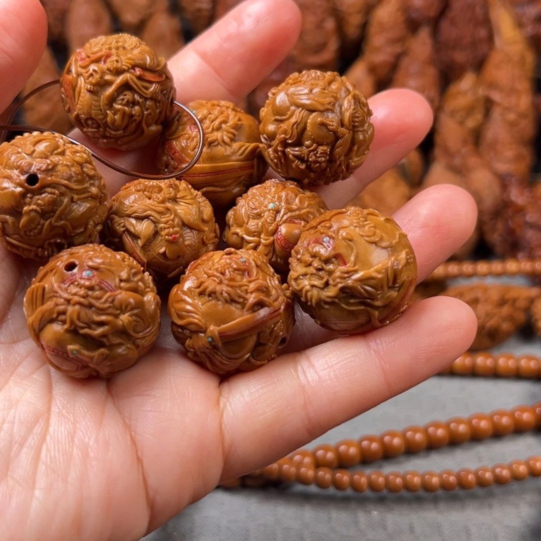 沃***橄榄核手串/手链核雕