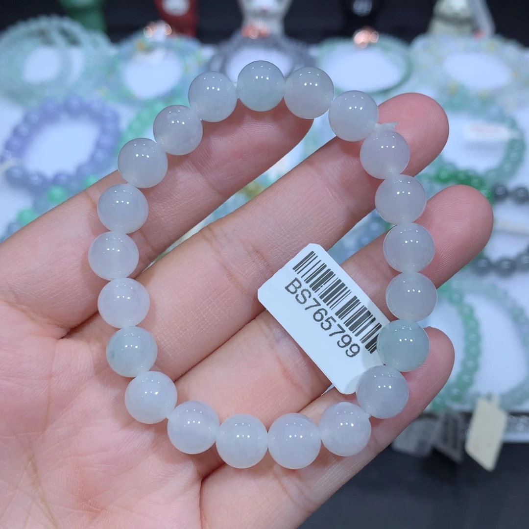 翡翠未镶嵌手串天然