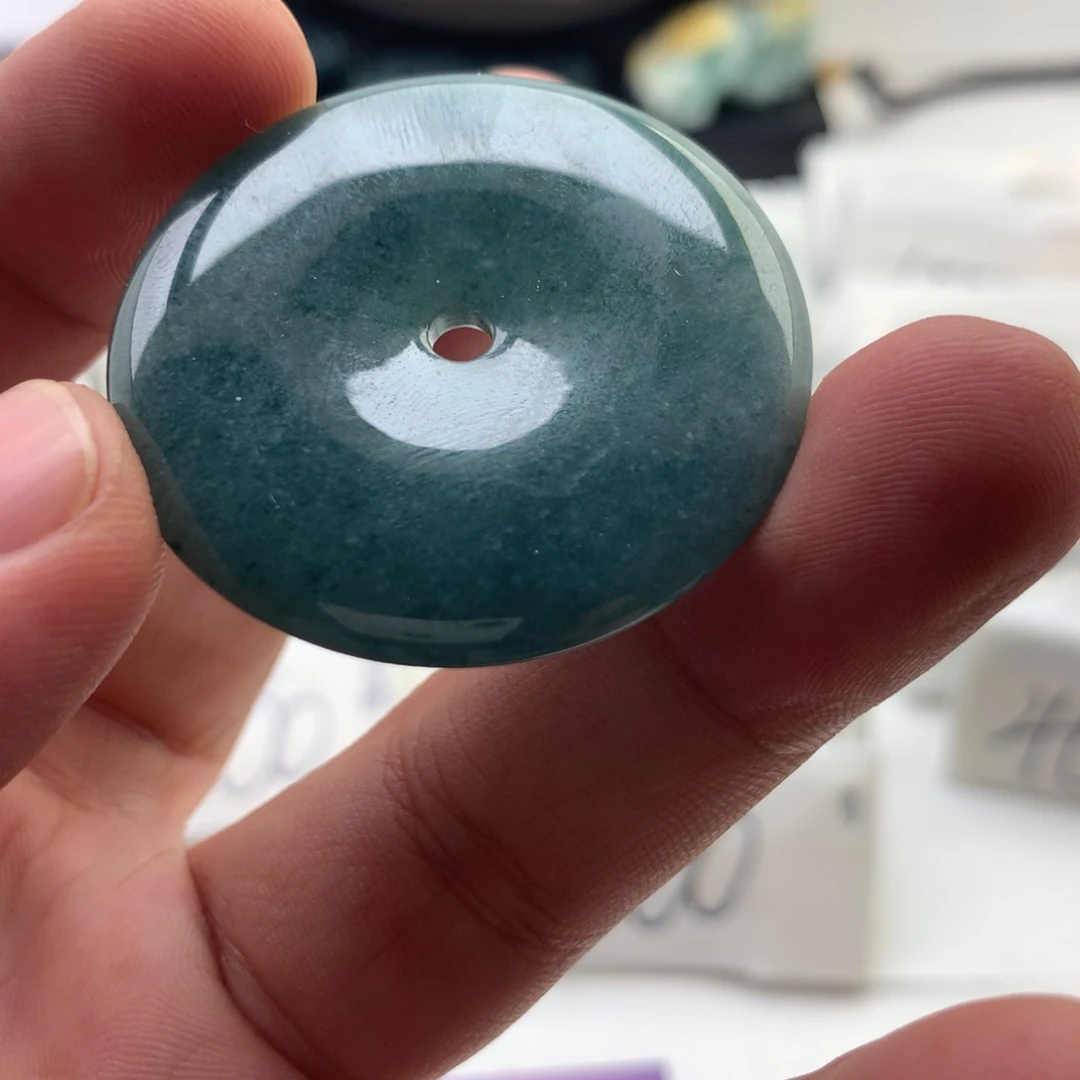 颈饰未镶嵌翡翠扣子