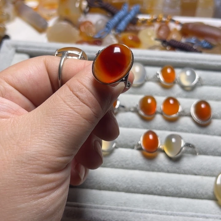 玛瑙/玉髓颈饰未镶嵌宇**游0013