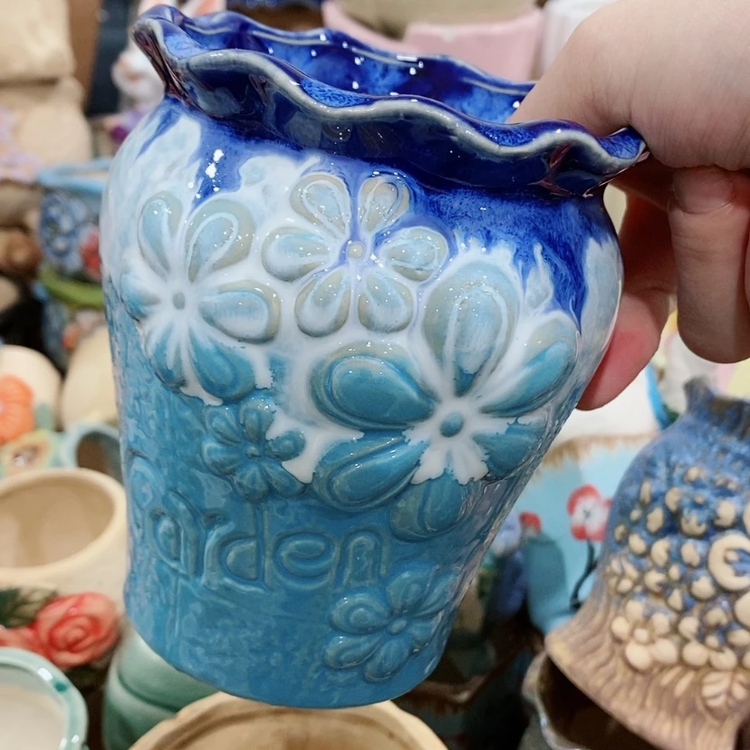 【闪购商品】陶瓷陶瓷花盆，多肉花盆