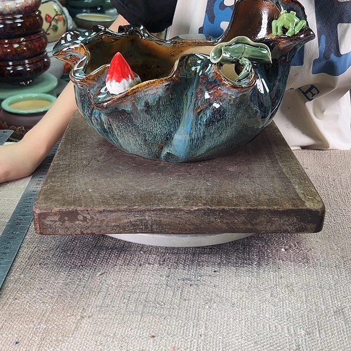 泳坤堂石湾盆陶瓷